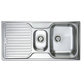 Teka Princess 60 B Evye, 1.5 Gözlü, Paslanmaz Çelik Sol Damlalık