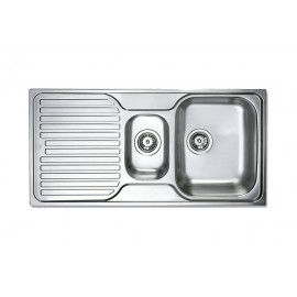 Teka Princess 60 B Evye, 1.5 Gözlü, Paslanmaz Çelik Sol Damlalık